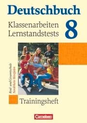 Cover von Deutschbuch - Sprach- und Lesebuch - Trainingshefte - zu allen Grundausgaben - 8. Schuljahr