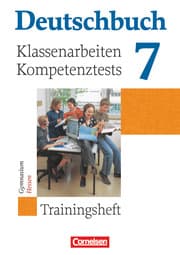 Cover von Deutschbuch Gymnasium - Trainingshefte - 7. Schuljahr