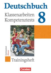 Cover von Deutschbuch Gymnasium - Trainingshefte - 8. Schuljahr