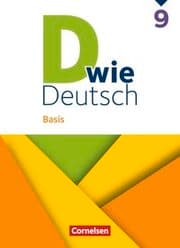 Cover von D wie Deutsch - Basis Ausgabe 2023 - 9. Schuljahr