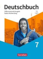 Cover von Deutschbuch - Sprach- und Lesebuch - Differenzierende Ausgabe Baden-Württemberg 2024 - 7. Schuljahr