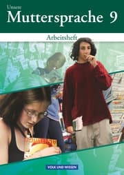Cover von Unsere Muttersprache - Sekundarstufe I - Östliche Bundesländer und Berlin 2001 - 9. Schuljahr