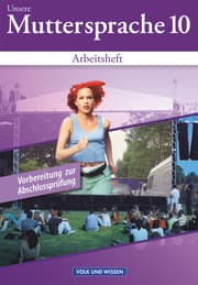 Cover von Unsere Muttersprache - Sekundarstufe I - Östliche Bundesländer und Berlin 2001 - 10. Schuljahr