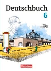 Cover von Deutschbuch Gymnasium - Berlin, Brandenburg, Mecklenburg-Vorpommern, Sachsen, Sachsen-Anhalt und Thüringen - Ausgabe 2012 - 6. Schuljahr