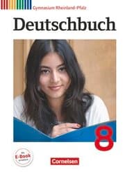 Cover von Deutschbuch Gymnasium - Rheinland-Pfalz - Ausgabe 2012 - 8. Schuljahr