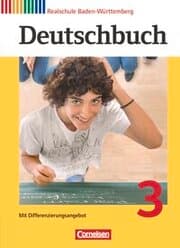 Cover von Deutschbuch - Sprach- und Lesebuch - Realschule Baden-Württemberg 2012 - Band 3: 7. Schuljahr