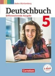 Cover von Deutschbuch - Sprach- und Lesebuch - Differenzierende Ausgabe Baden-Württemberg 2016 - Band 5: 9. Schuljahr