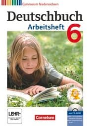 Cover von Deutschbuch Gymnasium - Niedersachsen - Ausgabe 2012 - 6. Schuljahr