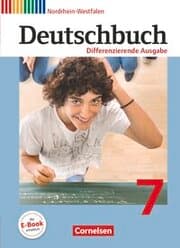 Cover von Deutschbuch - Sprach- und Lesebuch - Differenzierende Ausgabe Nordrhein-Westfalen 2011 - 7. Schuljahr