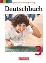 Cover von Deutschbuch Gymnasium - Baden-Württemberg - Ausgabe 2012 - Band 3: 7. Schuljahr