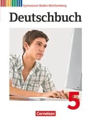 Cover von Deutschbuch Gymnasium - Baden-Württemberg - Ausgabe 2016 - Band 5: 9. Schuljahr