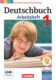 Cover von Deutschbuch Gymnasium - Baden-Württemberg - Ausgabe 2012 - Band 1: 5. Schuljahr