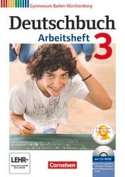 Cover von Deutschbuch Gymnasium - Baden-Württemberg - Ausgabe 2012 - Band 3: 7. Schuljahr