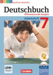 Cover von Deutschbuch - Sprach- und Lesebuch - Differenzierende Ausgabe Nordrhein-Westfalen 2011- 7. Schuljahr