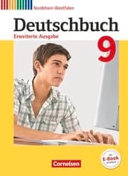 Cover von Deutschbuch - Sprach- und Lesebuch - Erweiterte Ausgabe - Nordrhein-Westfalen - 9. Schuljahr