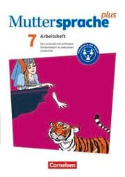 Cover von Muttersprache plus - Allgemeine Ausgabe 2020 und Sachsen 2019 - 7. Schuljahr