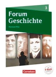 Cover von Forum Geschichte - Neue Ausgabe - Gymnasium Rheinland-Pfalz - Ausgabe ab 2015 - Band 3