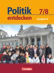 Cover von Politik entdecken - Realschule Niedersachsen - 7./8. Schuljahr