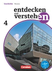 Cover von Entdecken und verstehen - Geschichtsbuch - Realschule und Gesamtschule Hessen 2011 - Band 4
