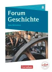 Cover von Forum Geschichte - Neue Ausgabe - Gymnasium Baden-Württemberg - Ausgabe ab 2016 - 8. Schuljahr