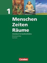Cover von Menschen-Zeiten-Räume - Arbeitsbuch für Gesellschaftslehre - Rheinland-Pfalz und Saarland 2006 - Band 1: 5./6. Schuljahr