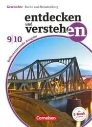 Cover von Entdecken und verstehen - Geschichtsbuch - Differenzierende Ausgabe Berlin/Brandenburg - Ausgabe ab 2017 - 9./10. Schuljahr