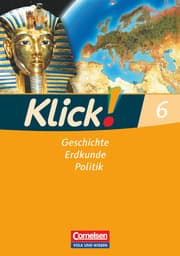 Cover von Klick! Geschichte, Erdkunde, Politik - Östliche Bundesländer und Berlin - 6. Schuljahr
