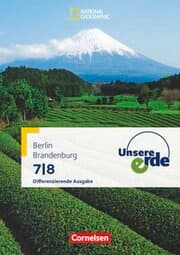 Cover von Unsere Erde - Differenzierende Ausgabe Sekundarstufe I Berlin und Brandenburg - Ausgabe ab 2017 - 7./8. Schuljahr