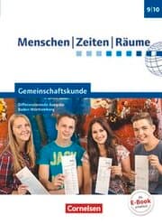 Cover von Menschen-Zeiten-Räume - Gemeinschaftskunde Differenzierende Ausgabe Baden-Württemberg - Ausgabe ab 2016 - Band 2: 9./10. Schuljahr