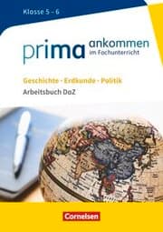 Cover von Prima ankommen - Im Fachunterricht - Ausgabe ab 2017 - Geschichte, Erdkunde, Politik: Klasse 5/6