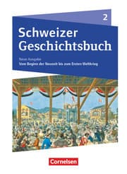 Cover von Schweizer Geschichtsbuch - Neubearbeitung - Band 2