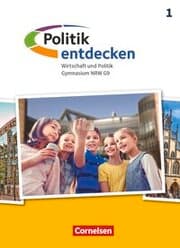 Cover von Politik entdecken - Gymnasium Nordrhein-Westfalen - Ausgabe ab 2019 - Band 1