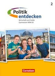 Cover von Politik entdecken - Gymnasium Nordrhein-Westfalen - Ausgabe ab 2019 - Band 2