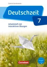 Cover von Deutschzeit - Östliche Bundesländer und Berlin - 7. Schuljahr