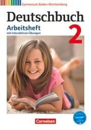 Cover von Deutschbuch Gymnasium - Baden-Württemberg - Ausgabe 2016 - Band 2: 6. Schuljahr