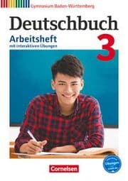 Cover von Deutschbuch Gymnasium - Baden-Württemberg - Ausgabe 2016 - Band 3: 7. Schuljahr