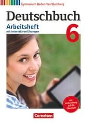 Cover von Deutschbuch Gymnasium - Baden-Württemberg - Ausgabe 2016 - Band 6: 10. Schuljahr
