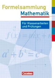 Cover von Formelsammlungen Sekundarstufe I - Westliche Bundesländer (außer Bayern)