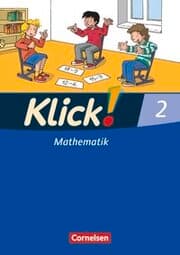 Cover von Klick! Mathematik - Unterstufe, Förderschule - Lehrwerk für Lernende mit Förderbedarf - 2. Schuljahr