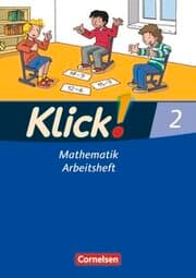 Cover von Klick! Mathematik - Unterstufe, Förderschule - Lehrwerk für Lernende mit Förderbedarf - 2. Schuljahr