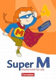 Cover von Super M - Mathematik für alle - Östliche Bundesländer und Berlin - 4. Schuljahr
