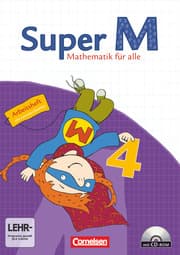 Cover von Super M - Mathematik für alle - Östliche Bundesländer und Berlin - 4. Schuljahr