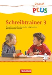 Cover von Deutsch plus - Grundschule - Schreibtrainer - 3. Schuljahr