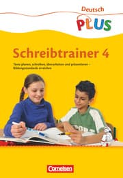 Cover von Deutsch plus - Grundschule - Schreibtrainer - 4. Schuljahr