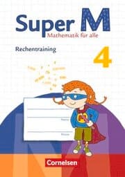 Cover von Super M - Mathematik für alle - Zu allen Ausgaben - 4. Schuljahr