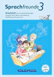 Cover von Sprachfreunde - Sprechen - Schreiben - Spielen - Ausgabe Nord (Berlin, Brandenburg, Mecklenburg-Vorpommern) - Neubearbeitung 2015 - 3. Schuljahr