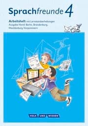 Cover von Sprachfreunde - Sprechen - Schreiben - Spielen - Ausgabe Nord (Berlin, Brandenburg, Mecklenburg-Vorpommern) - Neubearbeitung 2015 - 4. Schuljahr