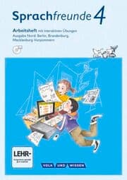 Cover von Sprachfreunde - Sprechen - Schreiben - Spielen - Ausgabe Nord (Berlin, Brandenburg, Mecklenburg-Vorpommern) - Neubearbeitung 2015 - 4. Schuljahr