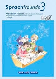 Cover von Sprachfreunde - Sprechen - Schreiben - Spielen - Ausgabe Süd (Sachsen, Sachsen-Anhalt, Thüringen) - Neubearbeitung 2015 - 3. Schuljahr