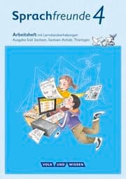 Cover von Sprachfreunde - Sprechen - Schreiben - Spielen - Ausgabe Süd (Sachsen, Sachsen-Anhalt, Thüringen) - Neubearbeitung 2015 - 4. Schuljahr